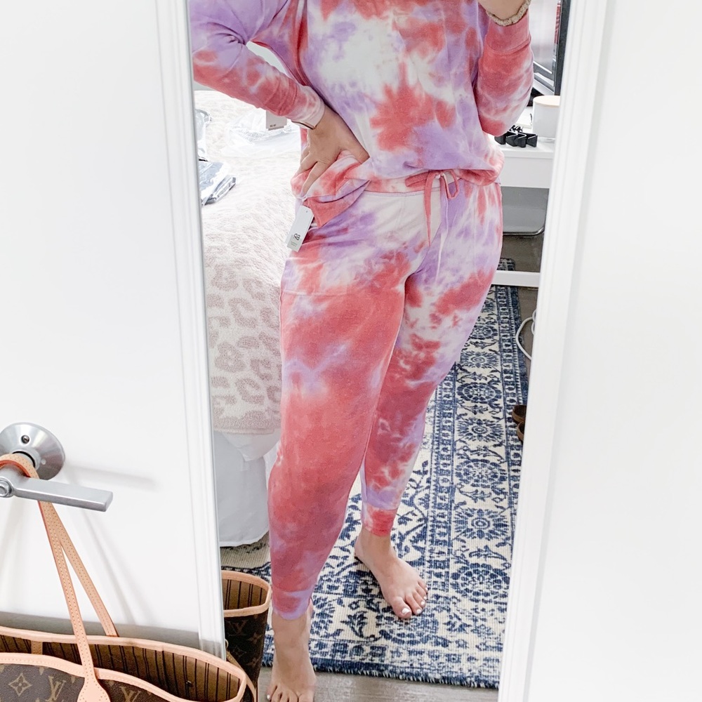 BP tie dye comfy joggers